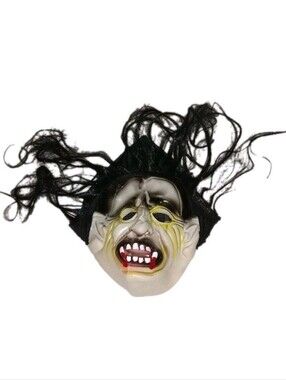 Vintage Style Creepy Monster Dracula Vampire Ghoul Mask Halloween Costume Prop
